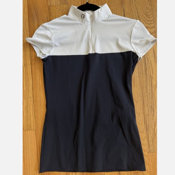 Ego7 short sleeve mesh equestrian show shirt - Picture 1 of 5